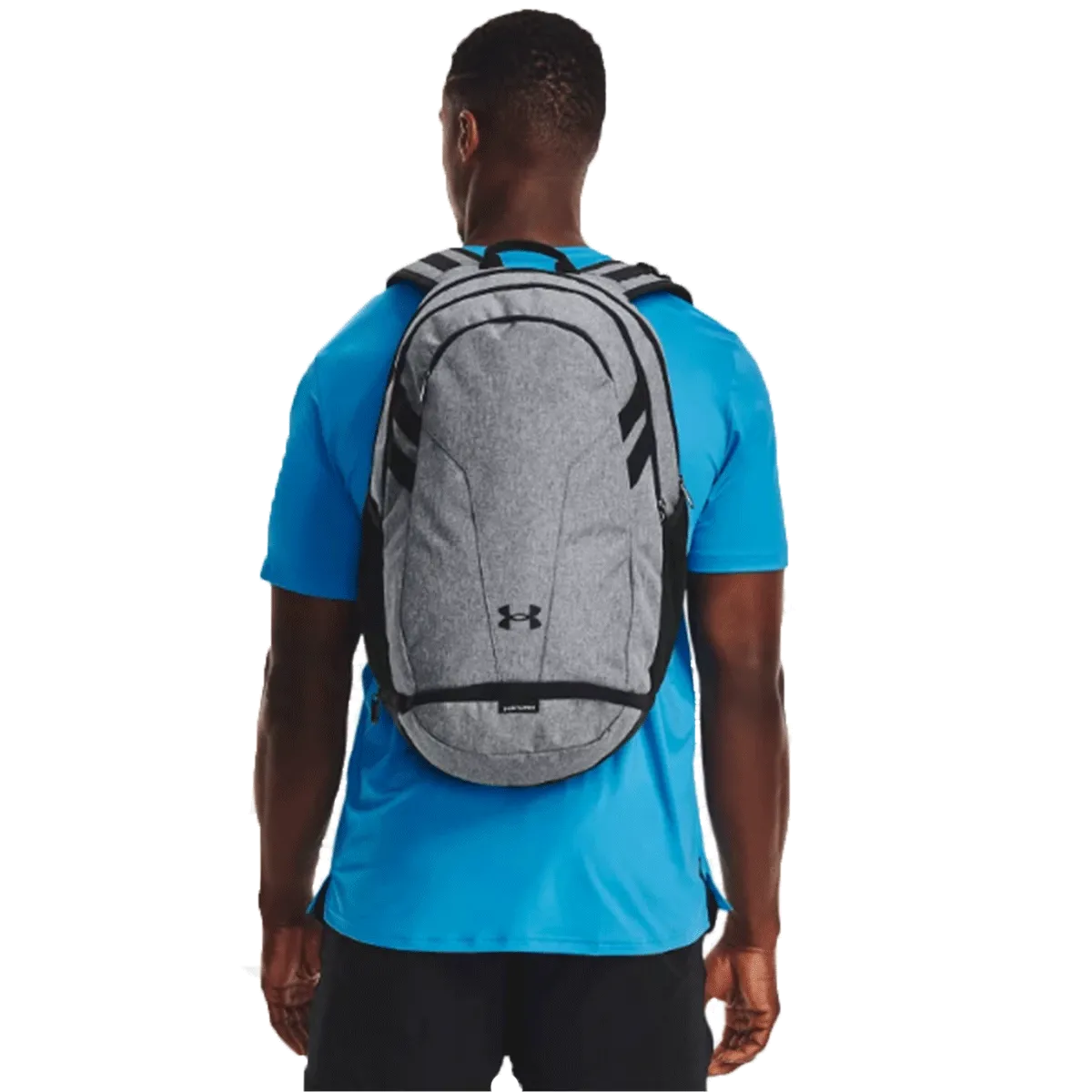 48-Hour Under Armour Pitch Gray Hustle 5.0 Backpack