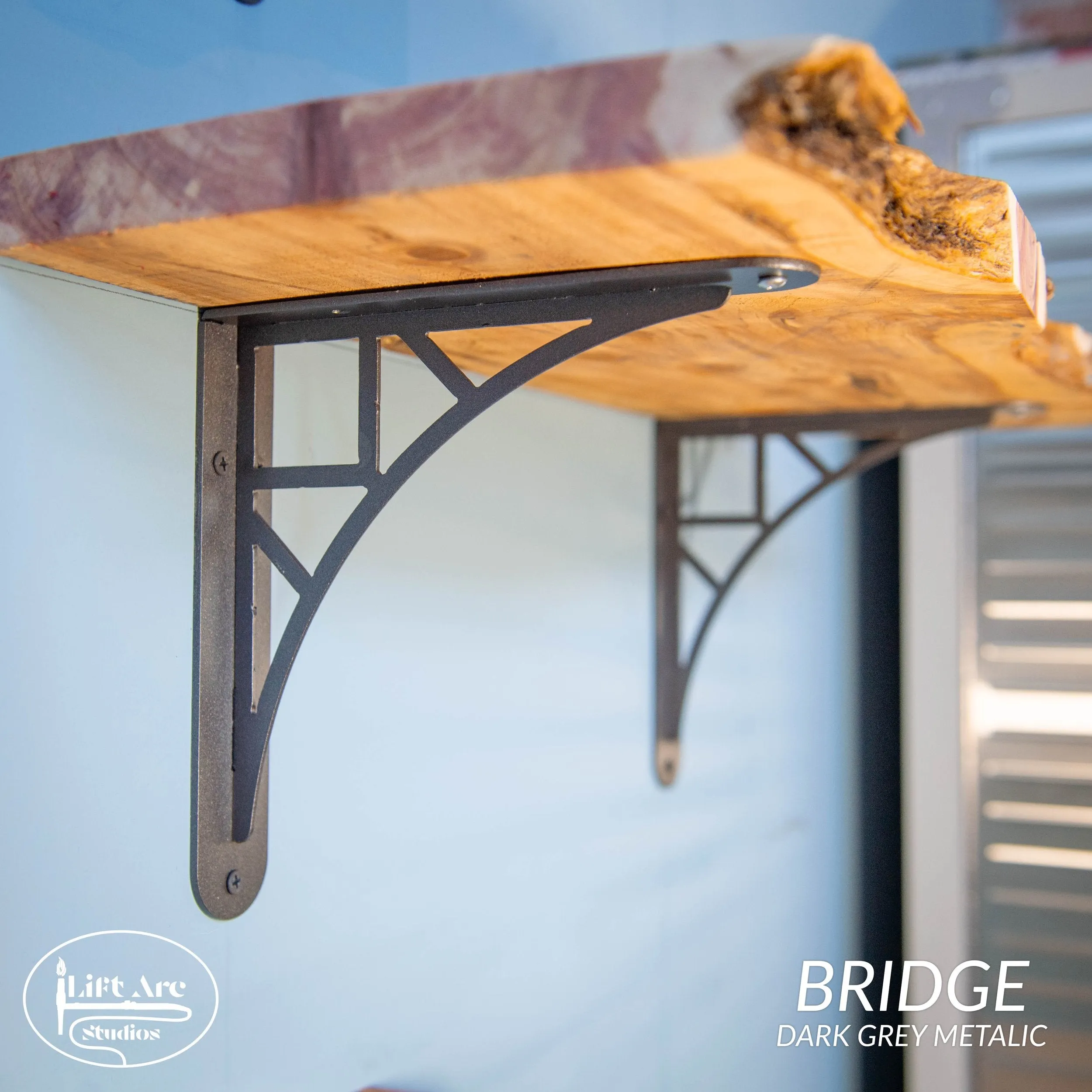 8in Modern Shelf Brackets