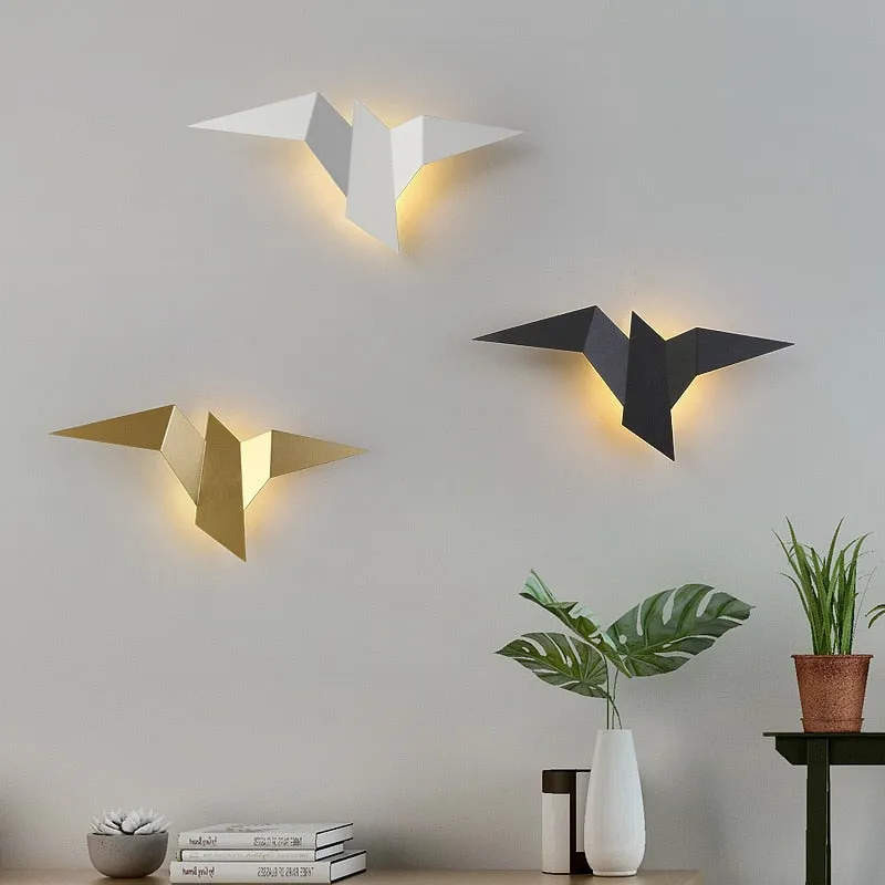 Amazing Modern Flying Bird Lamps