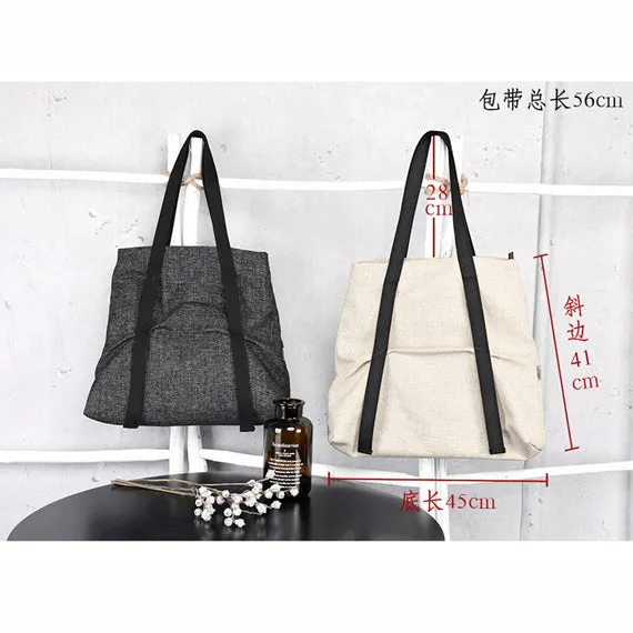 Canvas Women Bags Simple Style Women Shoulder Bag