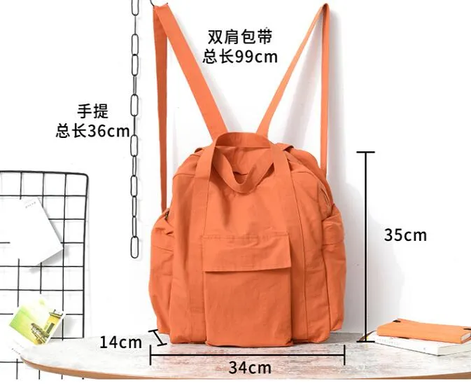 Copy of Casual Large Backpack Women Handbag Bag Shoulder Tote Bag Simple Design