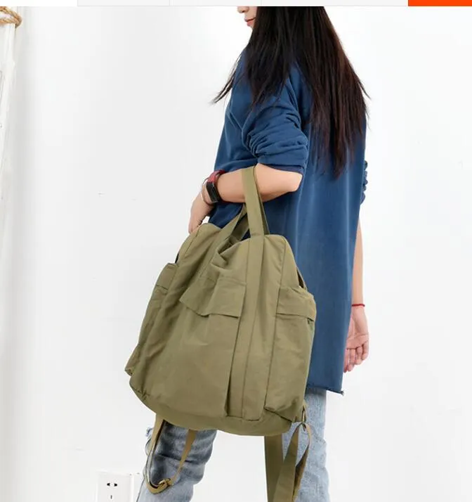 Copy of Casual Large Backpack Women Handbag Bag Shoulder Tote Bag Simple Design