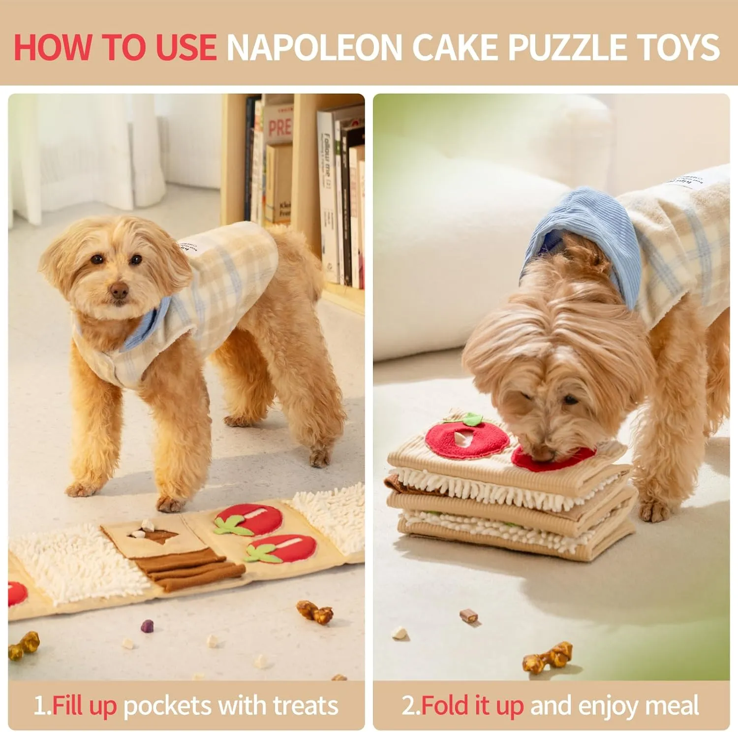 Cute Dog Snuffle Toy