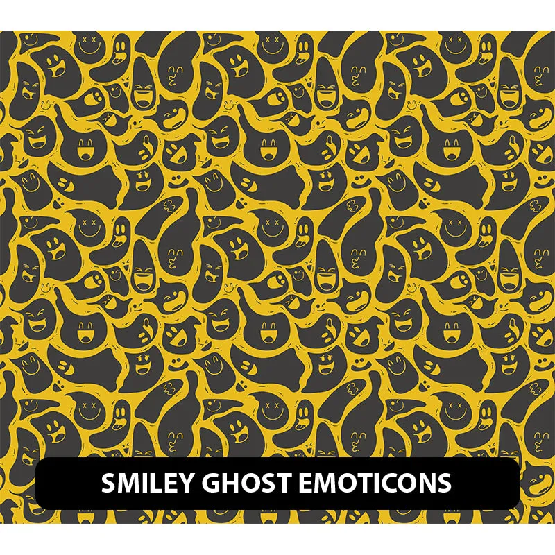 Cute Emoji Orajet 3164 Patterned Adhesive Vinyl (11" x 12")