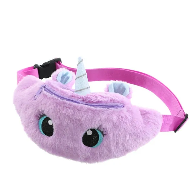 Cute Unicorn Kids Waist Bag