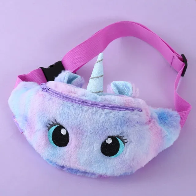 Cute Unicorn Kids Waist Bag