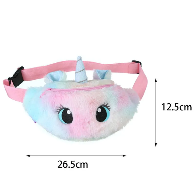 Cute Unicorn Kids Waist Bag