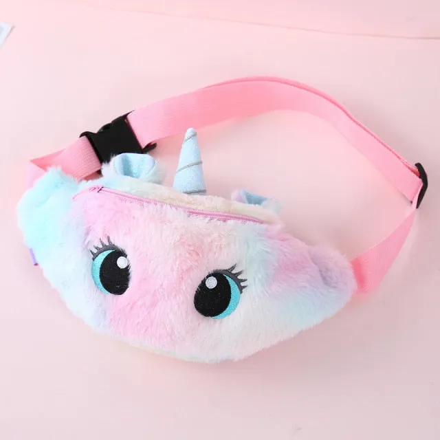 Cute Unicorn Kids Waist Bag