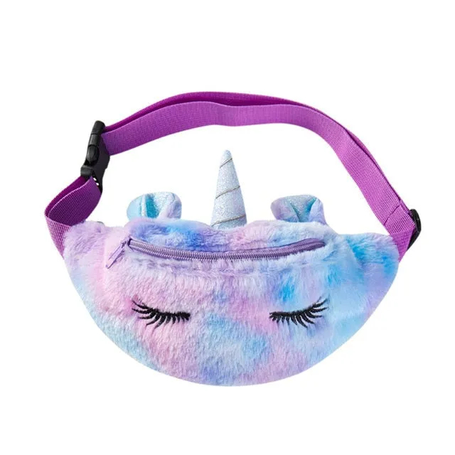 Cute Unicorn Kids Waist Bag