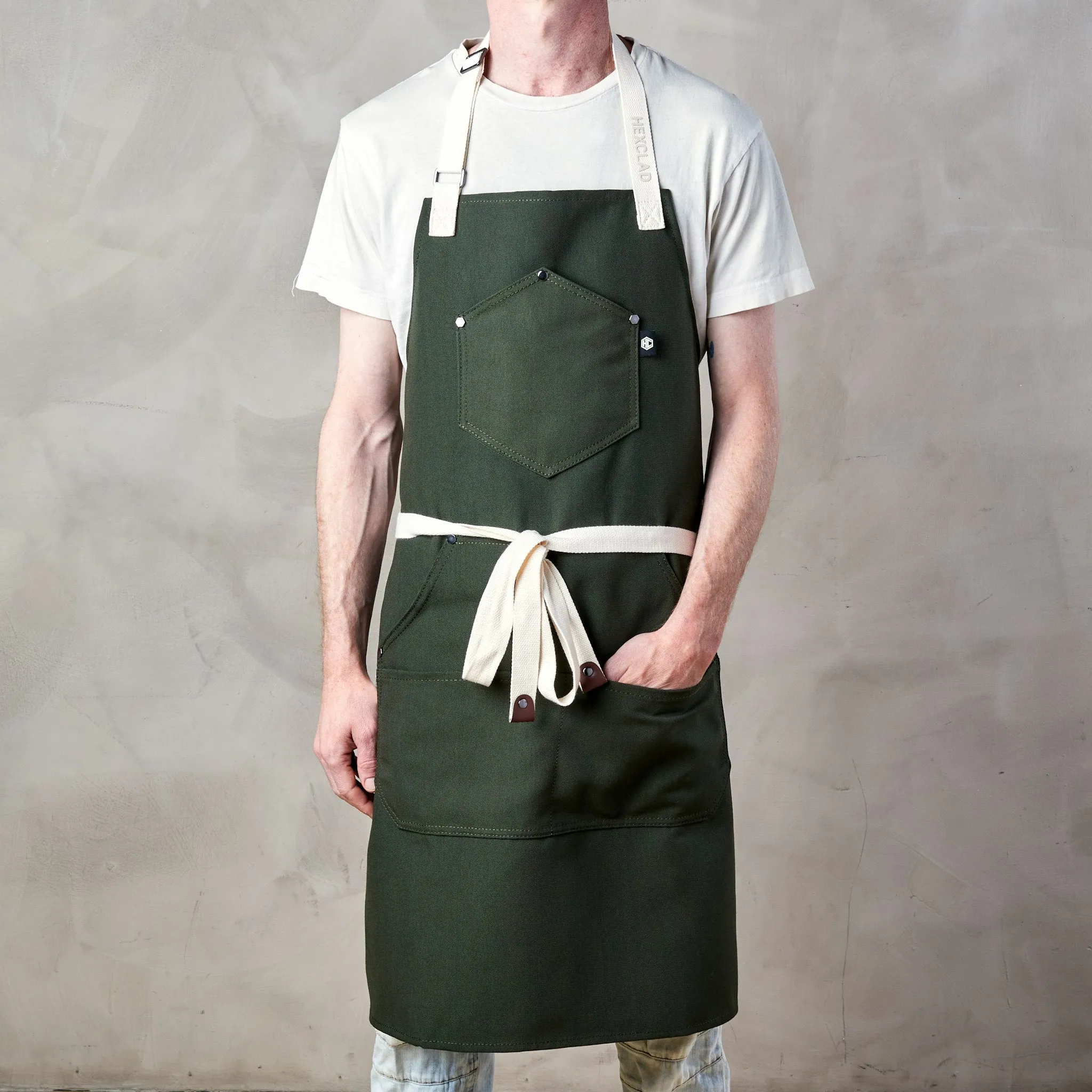 Eco Modern Apron (Forest)