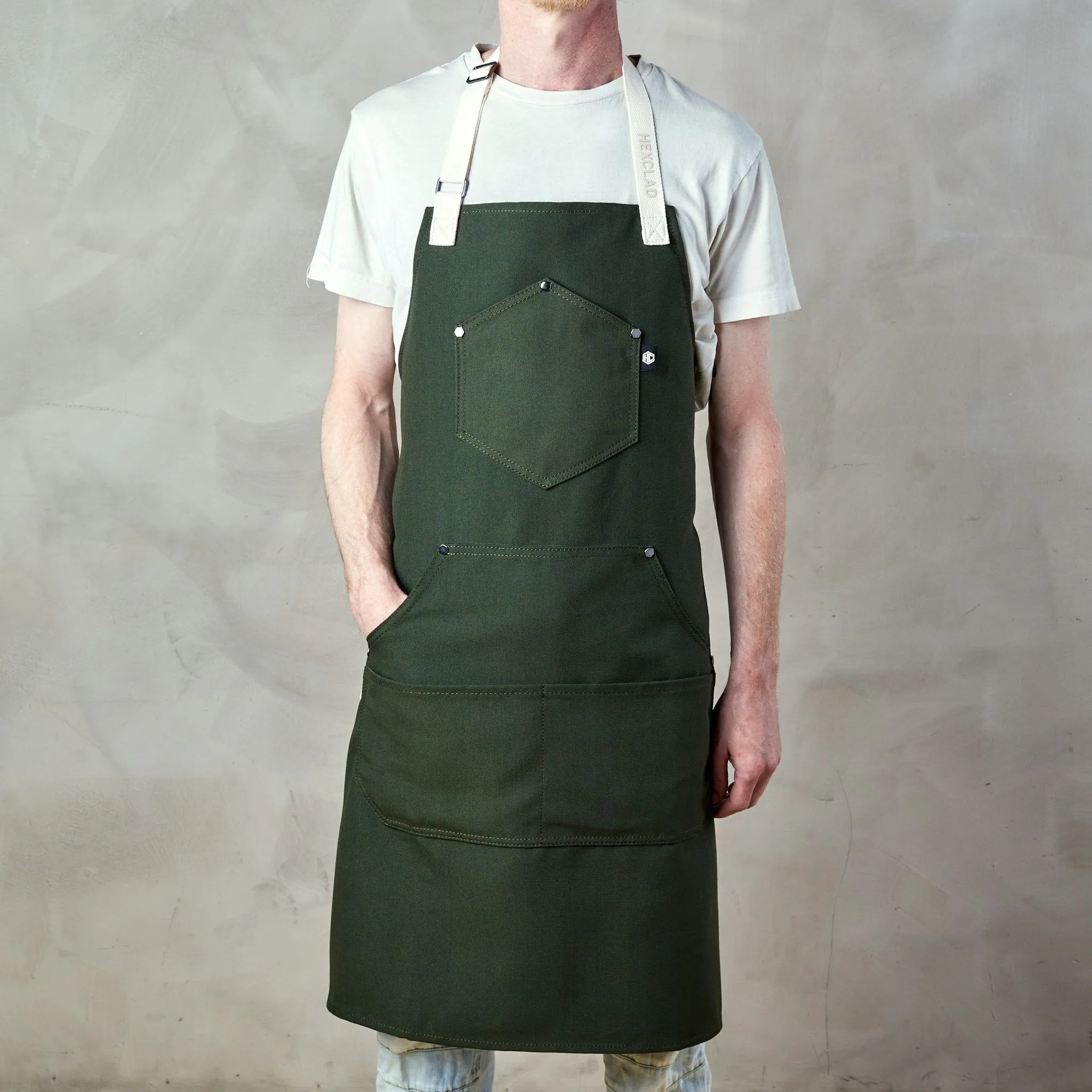 Eco Modern Apron (Forest)