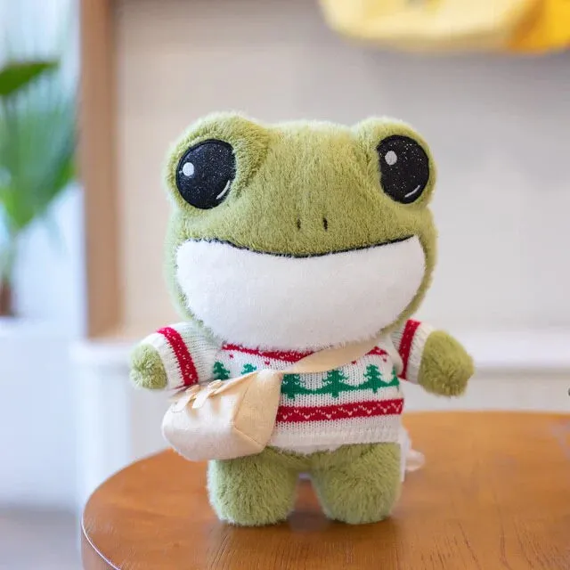 Finley the Mini Frog Kawaii Stuffed Animals Plushies Collection