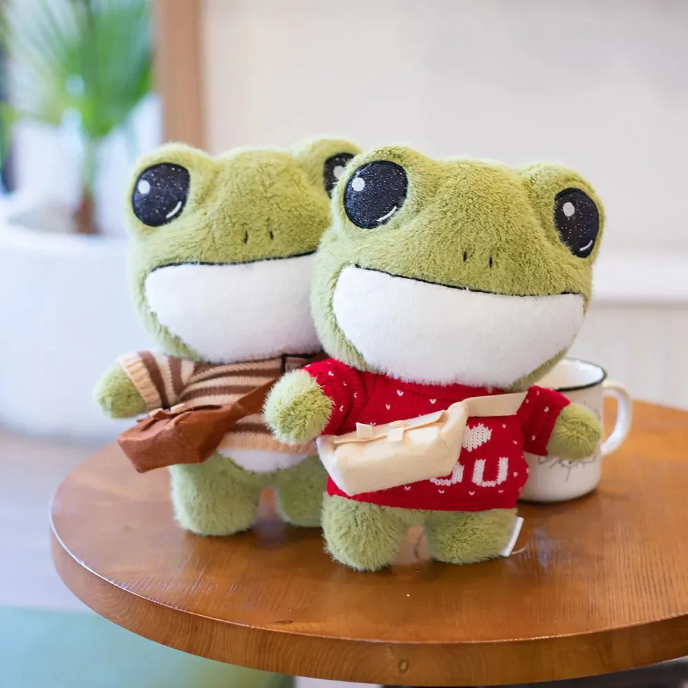 Finley the Mini Frog Kawaii Stuffed Animals Plushies Collection