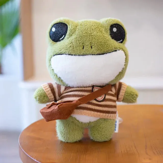 Finley the Mini Frog Kawaii Stuffed Animals Plushies Collection