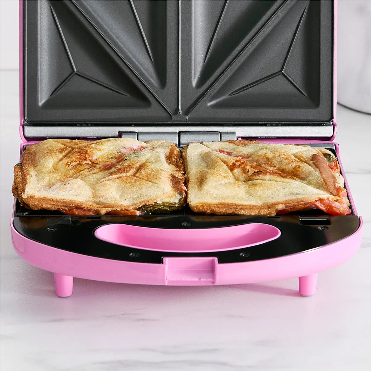 GreenLife Waffle and Sandwich Duo | Pink