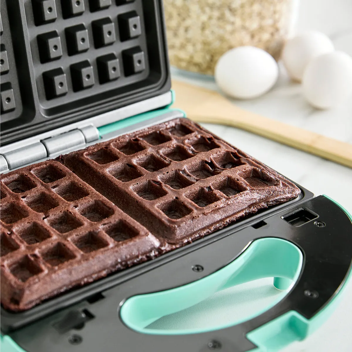 GreenLife Waffle and Sandwich Duo | Turquoise