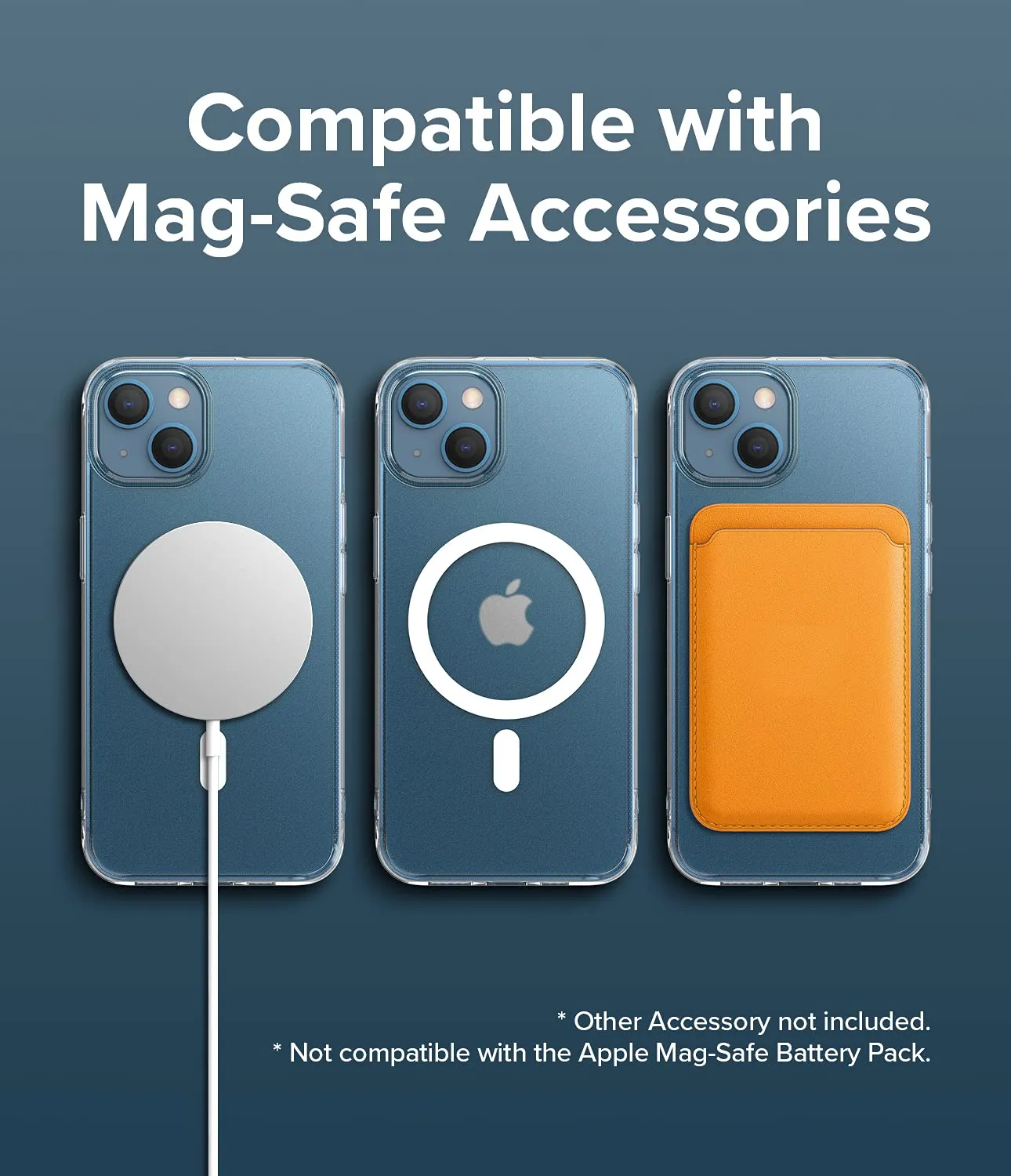 iPhone 13 Back Cover Case | Fusion Magnetic - Matte Clear