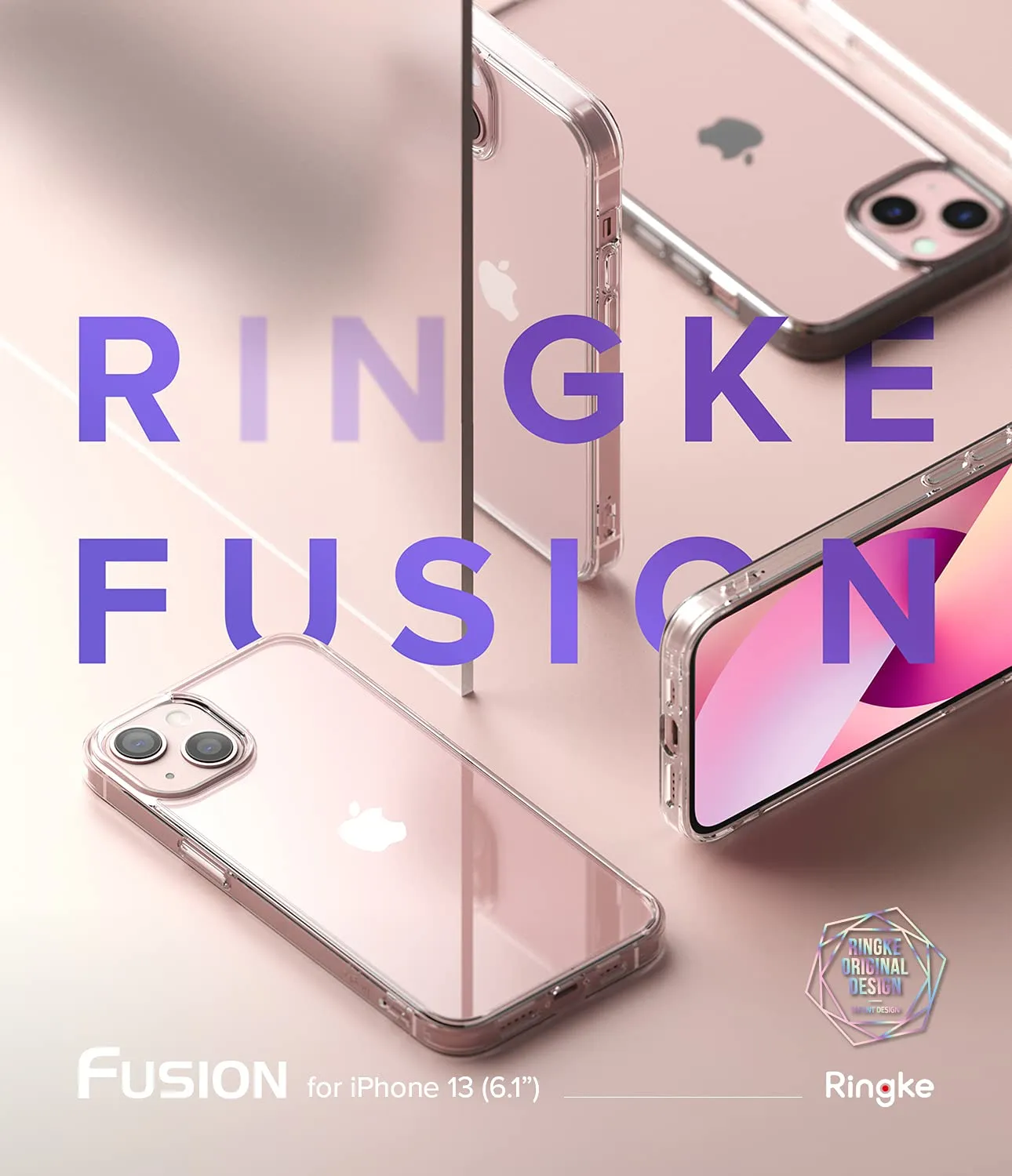 iPhone 13 Back Cover Case | Fusion - Smoke Black