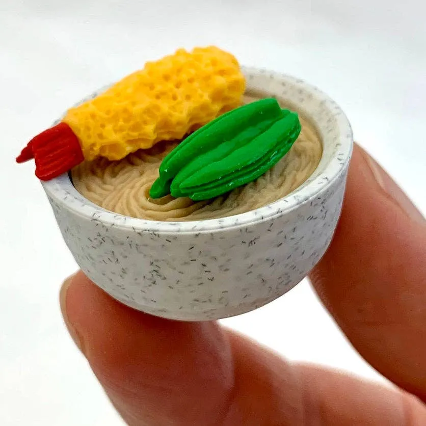 Japanese Foods Eraser Set