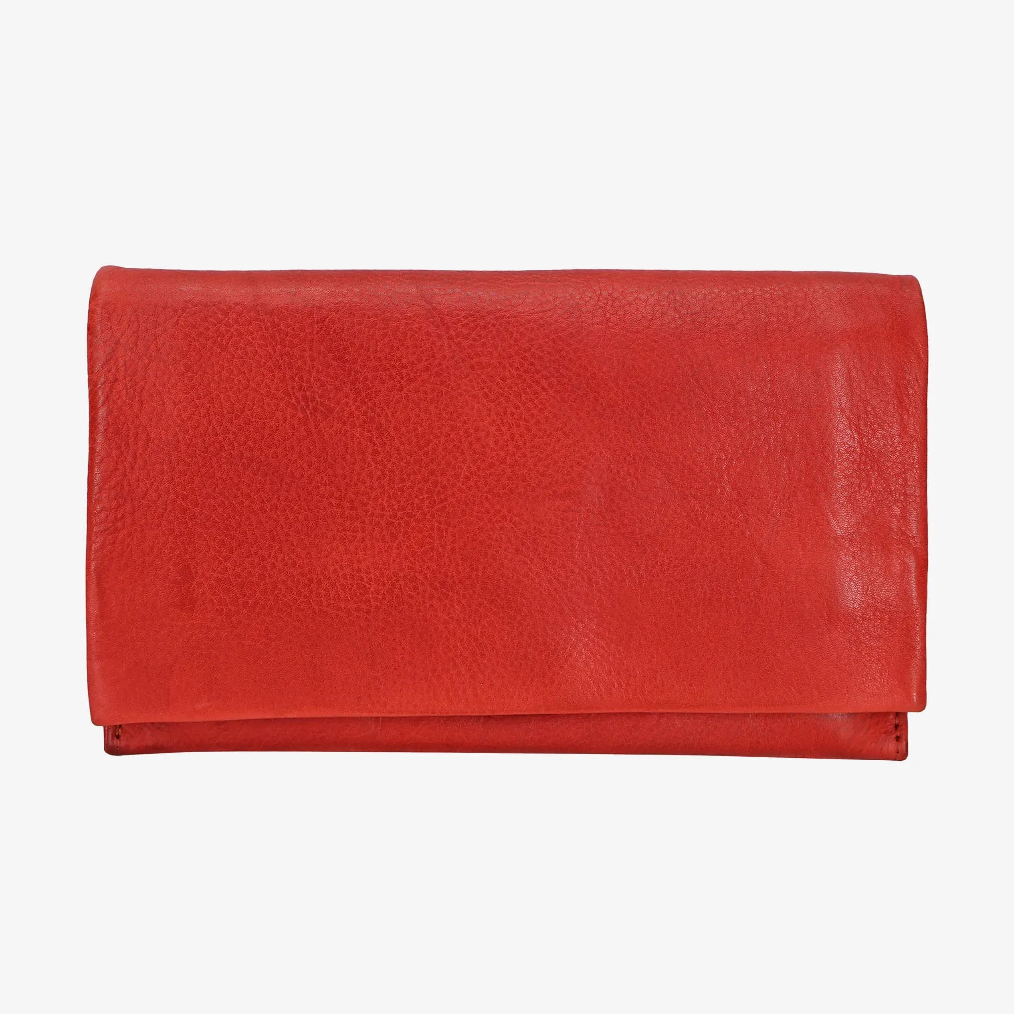 Latico Leathers Eloise Wallet in Red