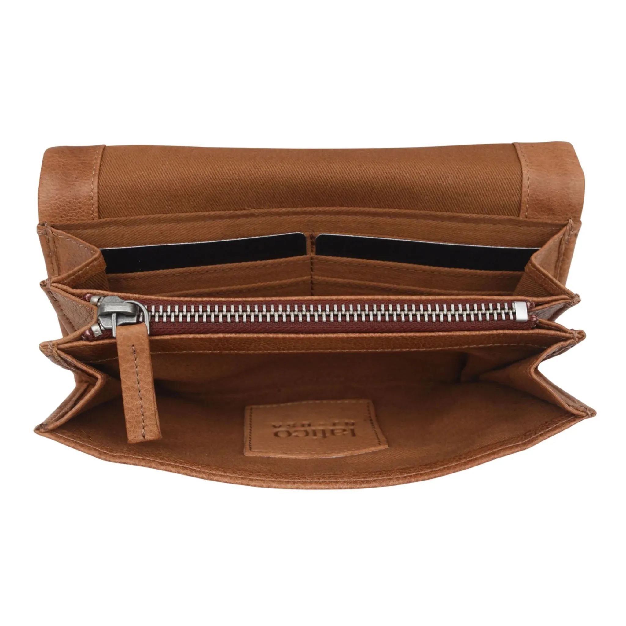 Latico Leathers Eloise Wallet in Whiskey