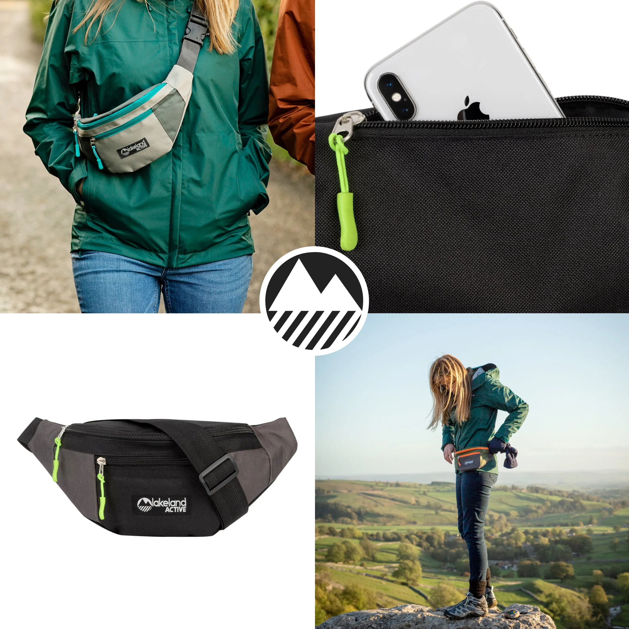 Mossband Lightweight 1.5 Litre Bum Bag