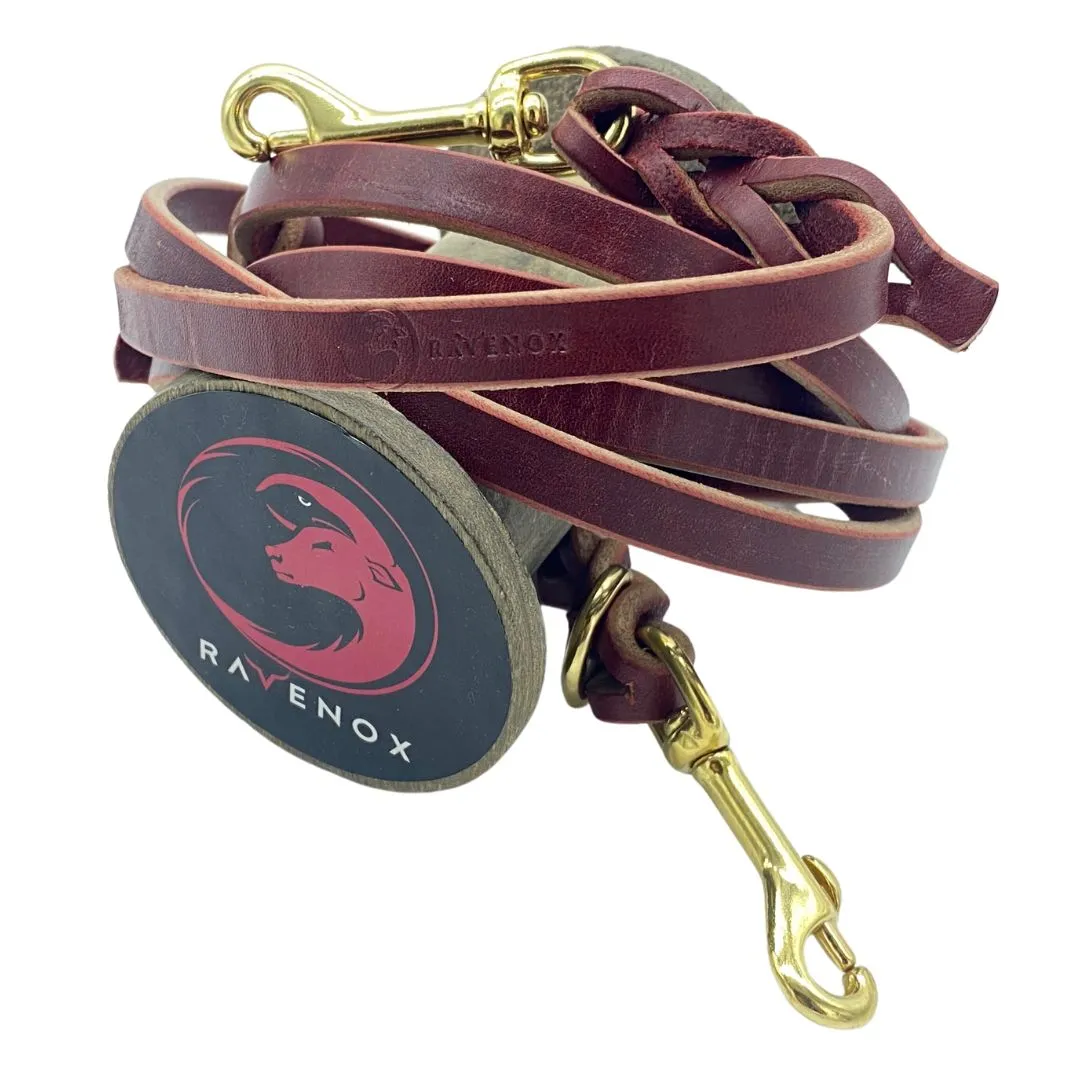 Multifunctional Leather Dog Leash