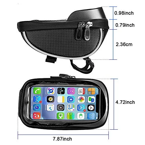 Opamoo Waterproof Bicycle Phone Holder and Bag