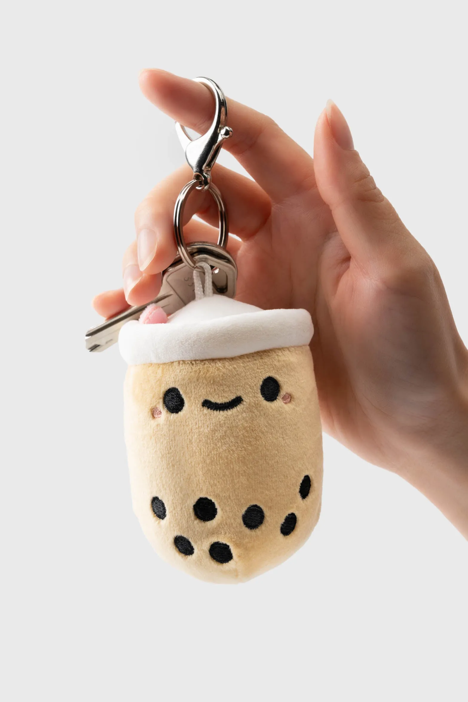 Pearl Boba Tea Bag Charm