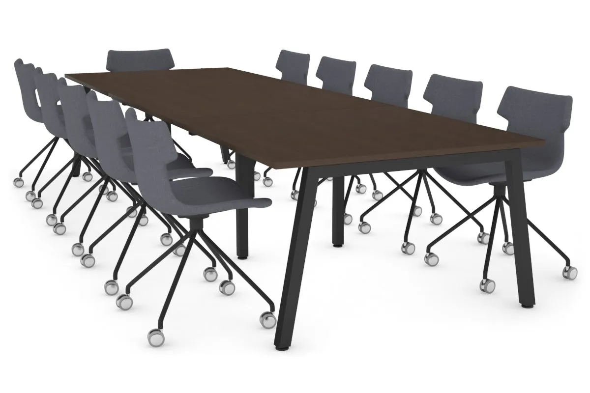 Quadro A Legs Modern Boardroom Table [3600L x 1200W]