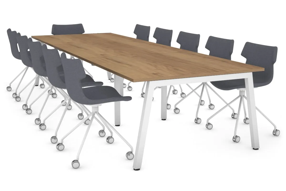 Quadro A Legs Modern Boardroom Table [3600L x 1200W]