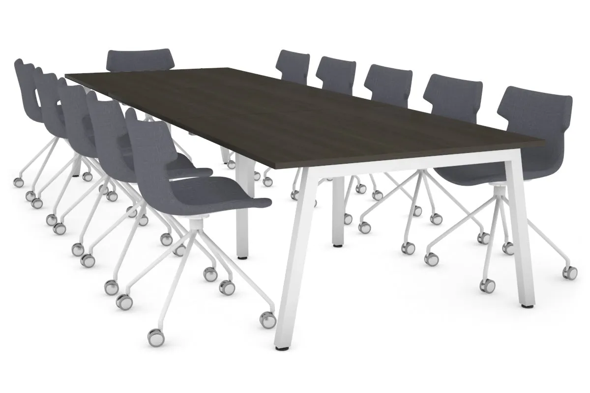 Quadro A Legs Modern Boardroom Table [3600L x 1200W]