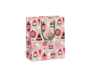 Retro Ornaments Holiday Gift Bag