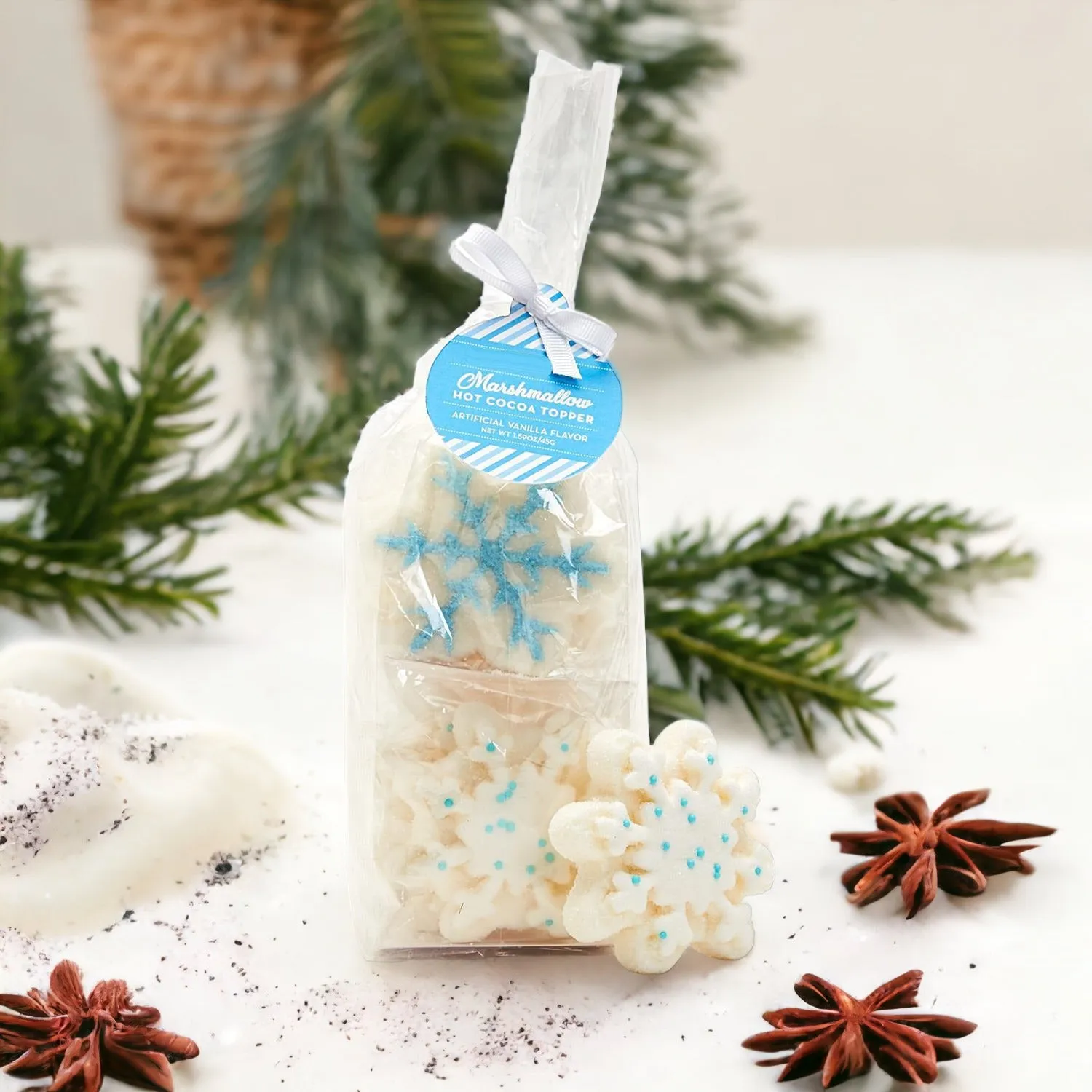 Snowflake Marshmallow Topper