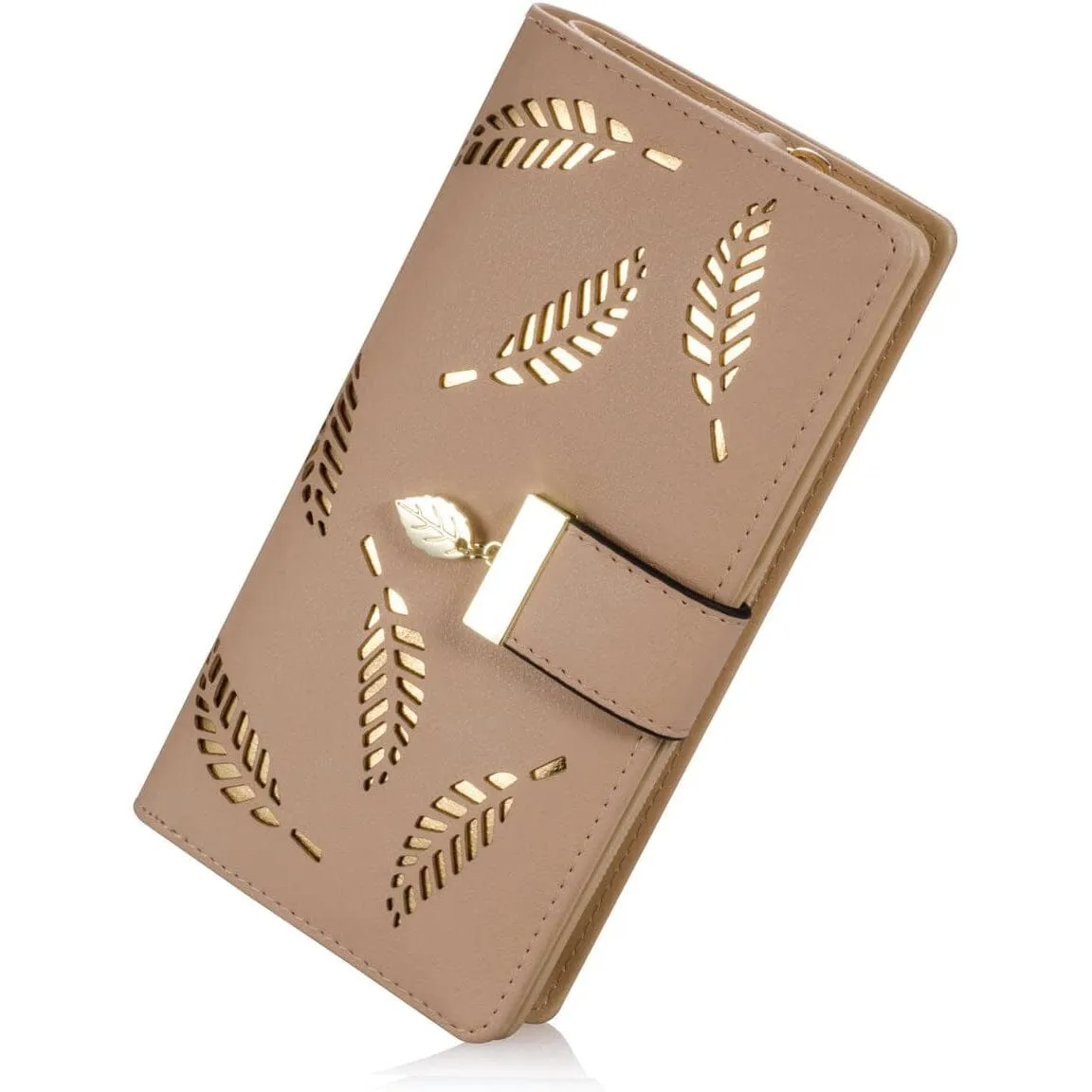 Sweet Cute Women's Long Leaf Bifold Wallet