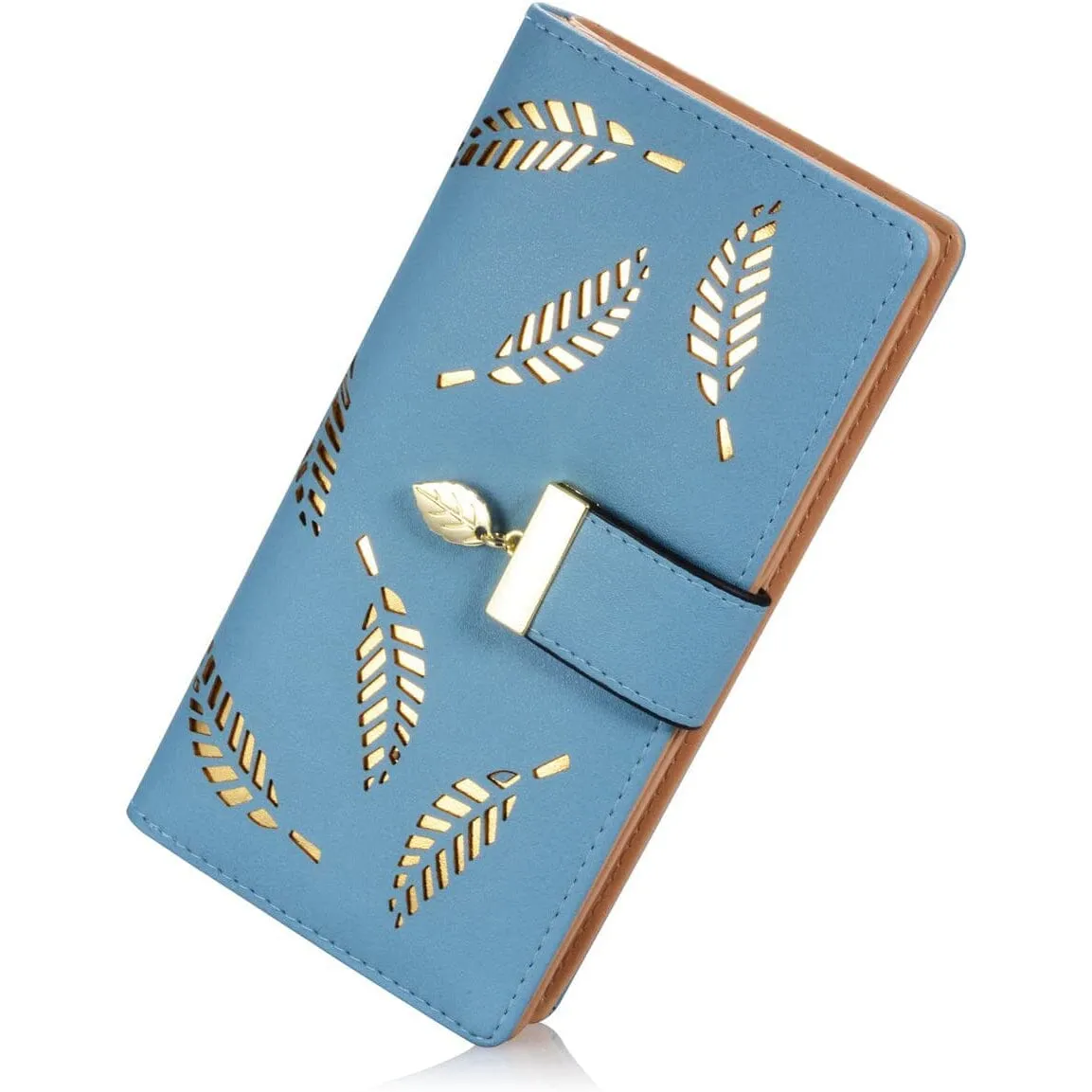 Sweet Cute Women's Long Leaf Bifold Wallet