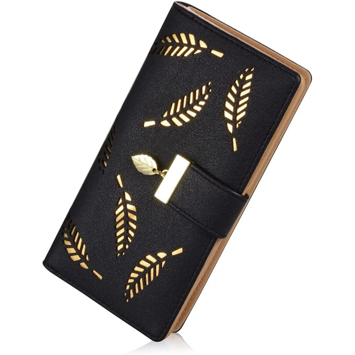 Sweet Cute Women's Long Leaf Bifold Wallet