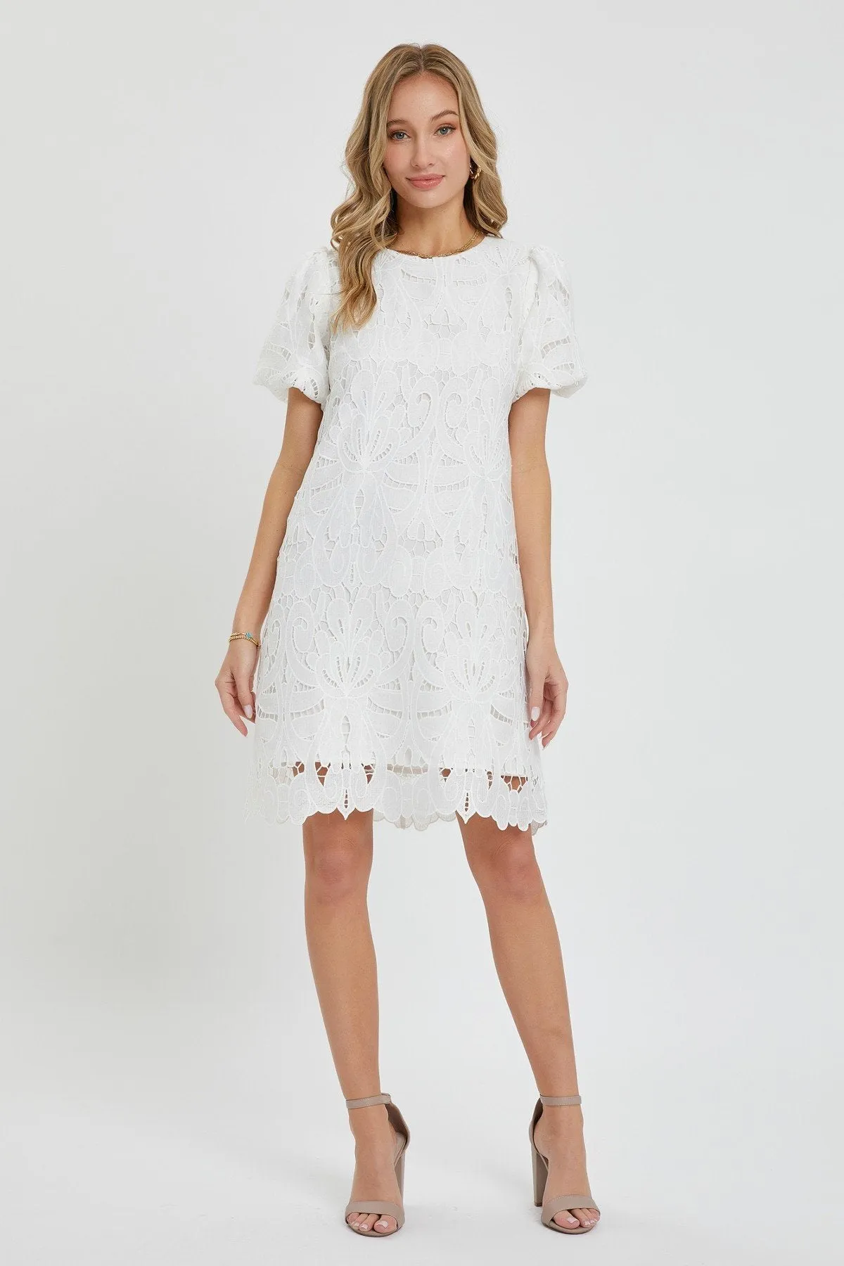 Women's Crochet lace dress-