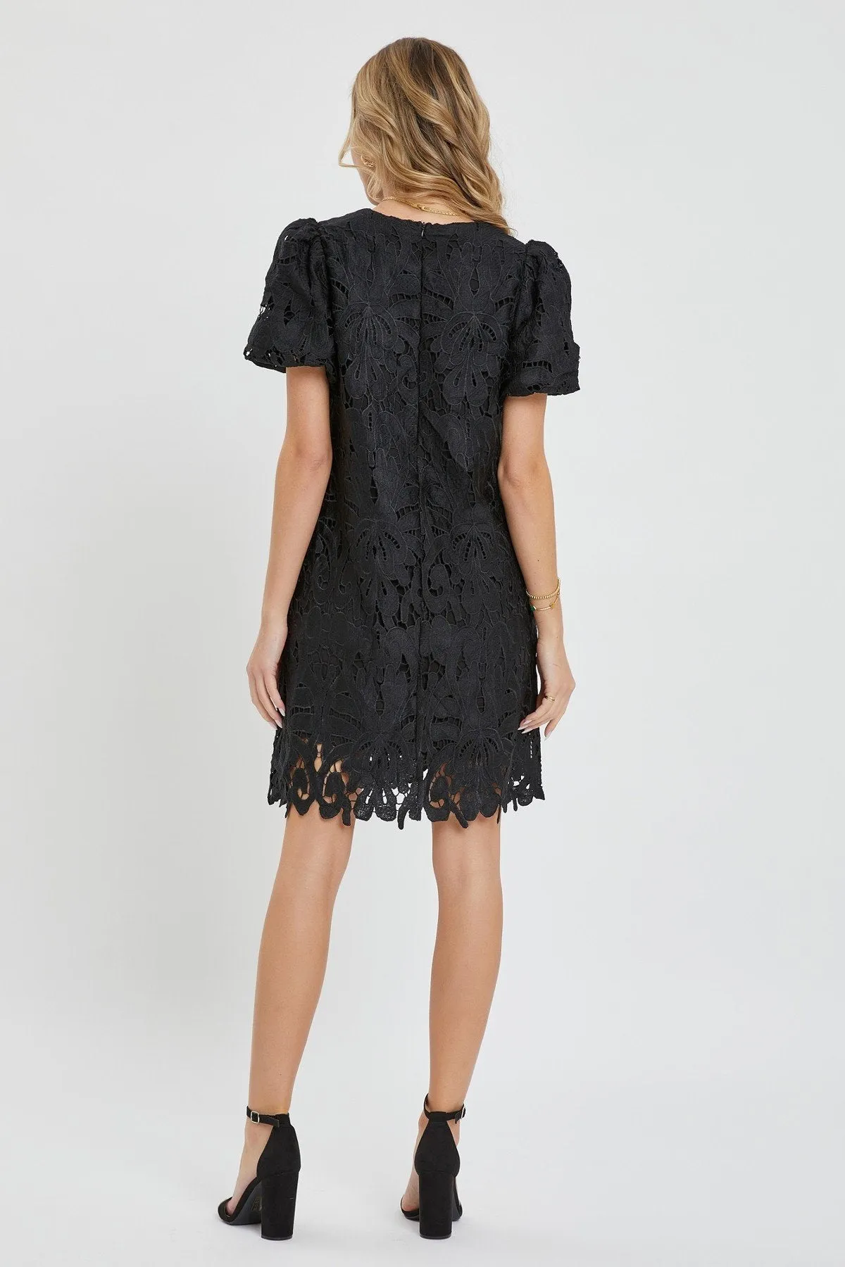 Women's Crochet lace dress-